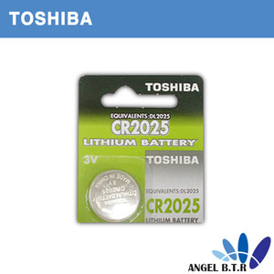 TOSHIBA/Lithium CR2025  (3V 170mAh)